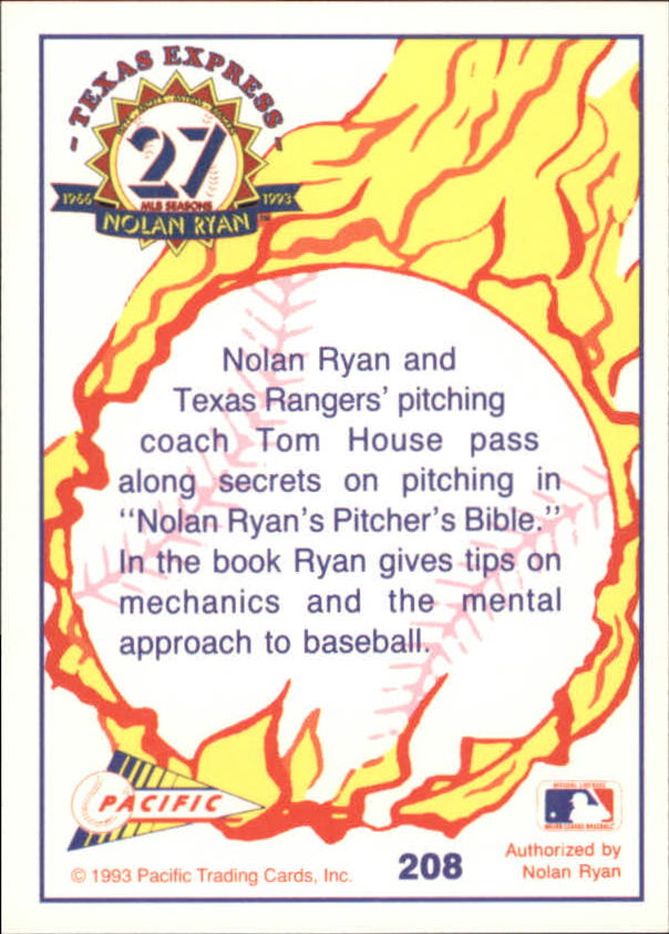B0694- 1993 Pacific Ryan Nolan 27th Season BB 1-250 -You Pick- 15+ FREE US SHIP - Picture 408 of 488