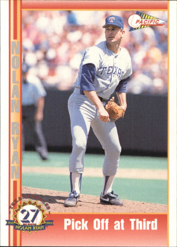 B0694- 1993 Pacific Ryan Nolan 27th Season BB 1-250 -You Pick- 15+ FREE US SHIP - Picture 421 of 488