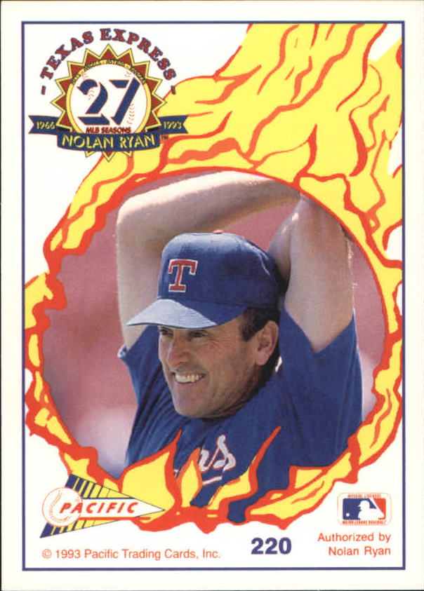 B0694- 1993 Pacific Ryan Nolan 27th Season BB 1-250 -You Pick- 15+ FREE US SHIP - Picture 430 of 488