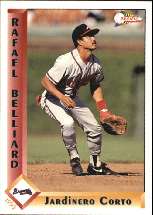 1993 Pacific Spanish #1 Rafael Belliard