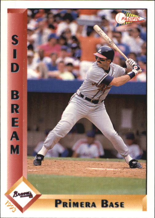 1993 Pacific Spanish #2 Sid Bream