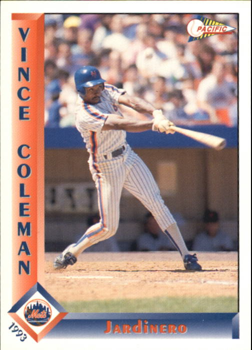 1993 Pacific Spanish #194 Vince Coleman