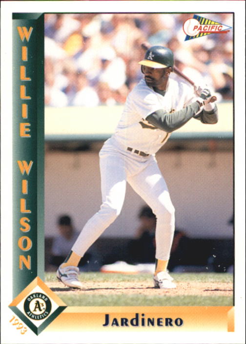 1993 Pacific Spanish #228 Willie Wilson