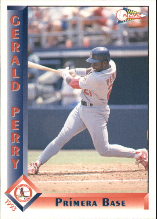 1993 Pacific Spanish #301 Gerald Perry