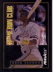 1993 Pinnacle Home Run Club #30 Greg Vaughn