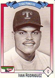 1993 Rangers Keebler #428 Ivan Rodriguez