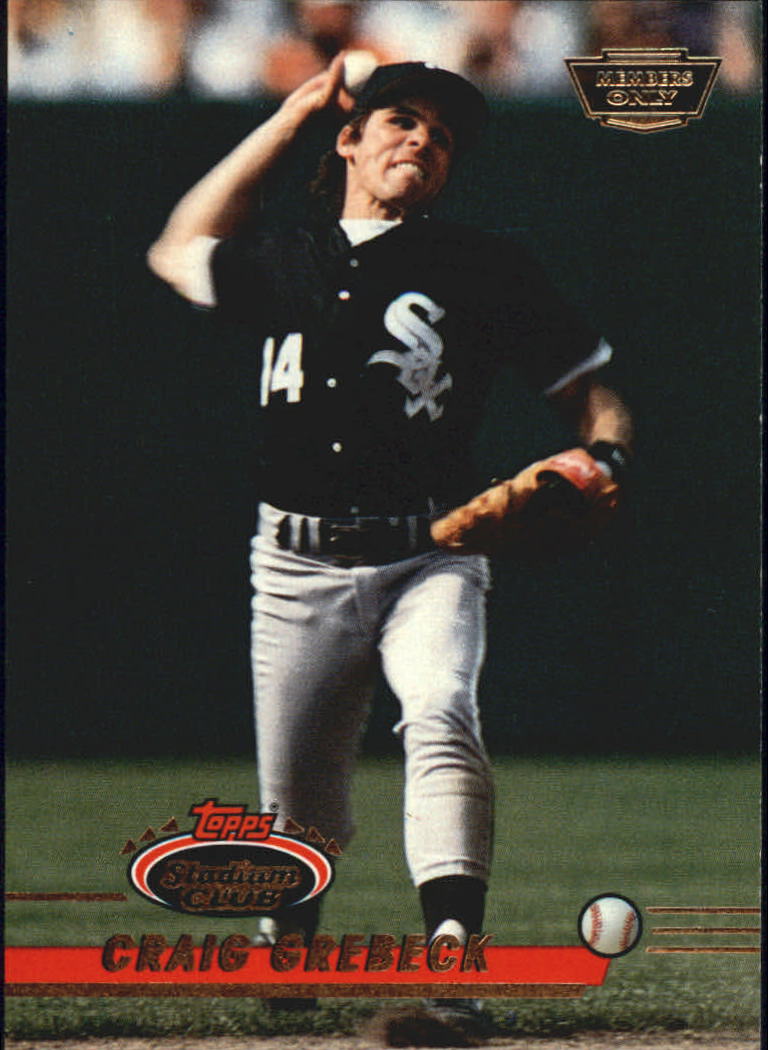 1993 Stadium Club Members Only Parallel #136 Craig Grebeck