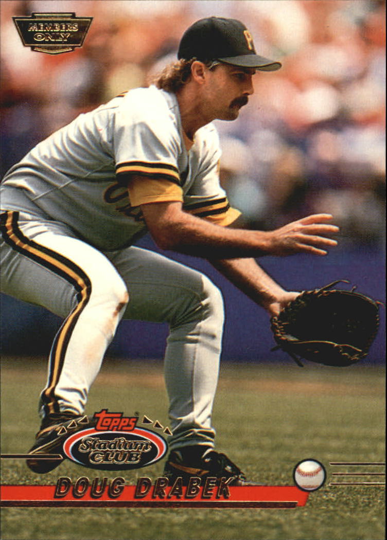 1993 Stadium Club Members Only Parallel #167 Doug Drabek