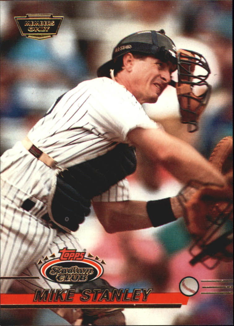 1993 Stadium Club Members Only Parallel #323 Mike Stanley