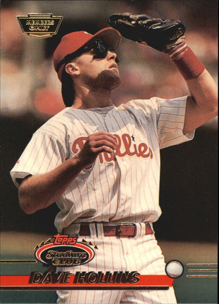 1993 Stadium Club Members Only Parallel #339 Dave Hollins
