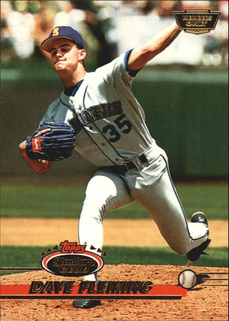 1993 Stadium Club Members Only Parallel #358 Dave Fleming