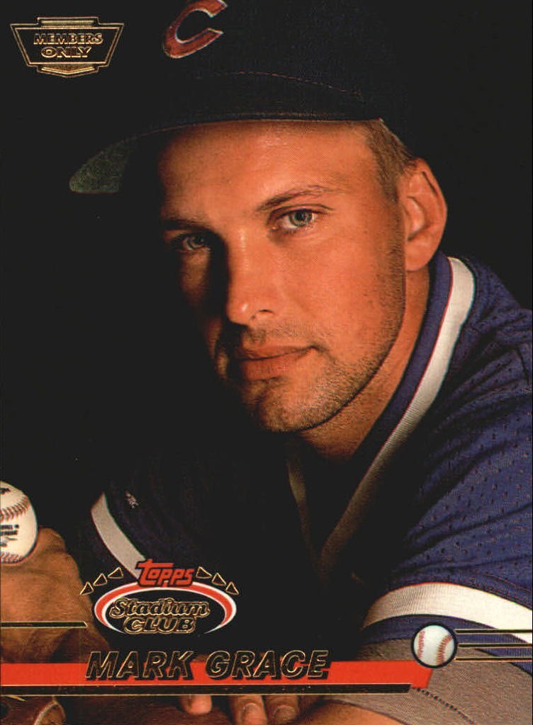 1993 Stadium Club Members Only Parallel #419 Mark Grace