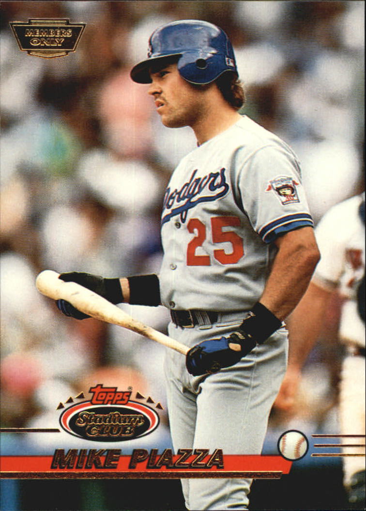 1993 Stadium Club Members Only Parallel #585 Mike Piazza