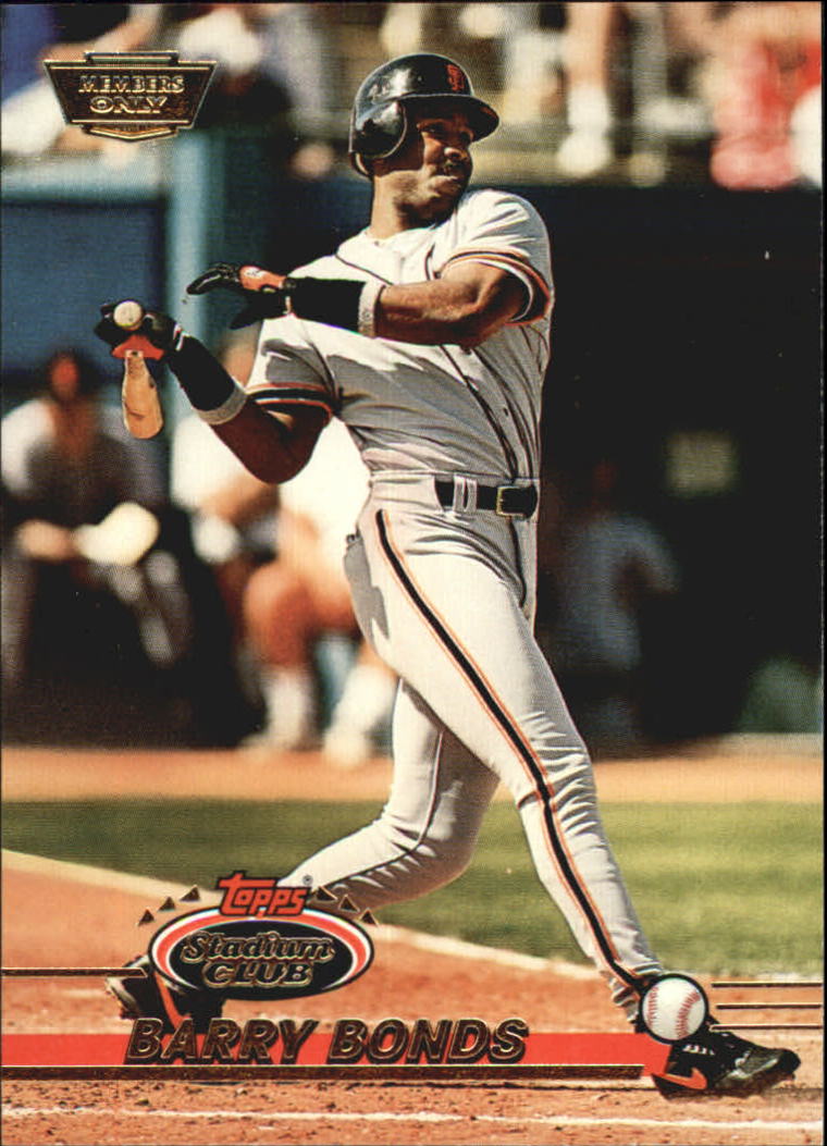 1993 Stadium Club Members Only Parallel #684 Barry Bonds