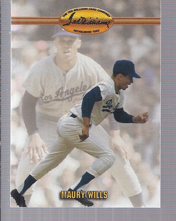 1993 Ted Williams #17 Maury Wills
