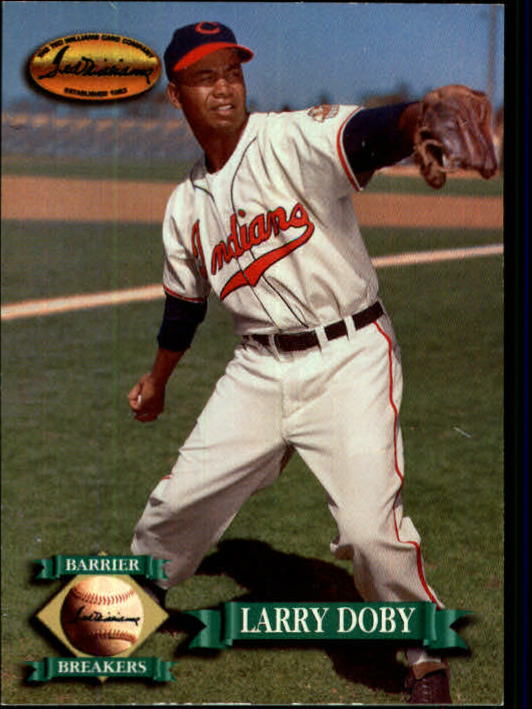 1993 Ted Williams #134 Larry Doby UER/(Misspelled Dolby/on card back)