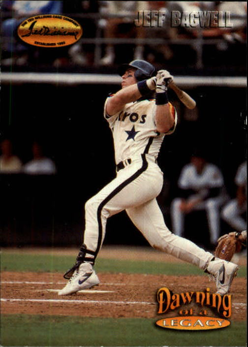 1993 Ted Williams #156 Jeff Bagwell/Born with Red Sox Blood