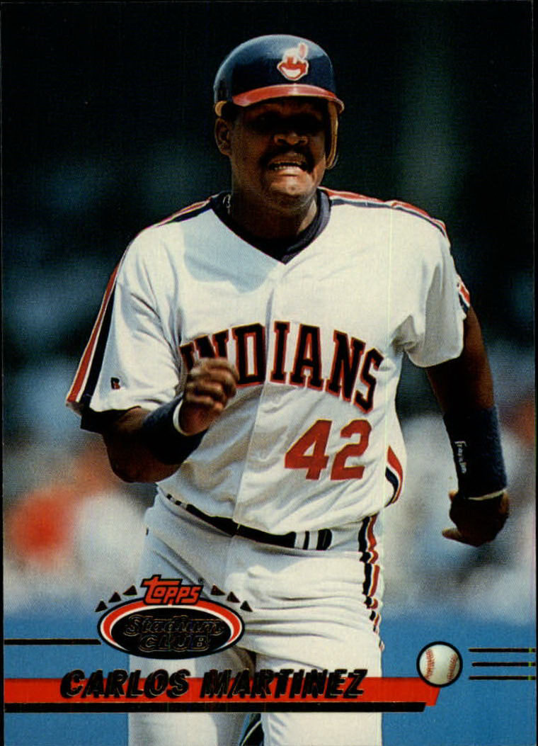  1993 Stadium Club #593 Carlos Baerga MC Cleveland