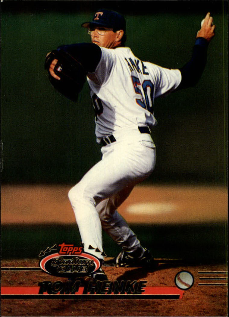  1996 Topps #90 Tom Henke St. Louis Cardinals Baseball