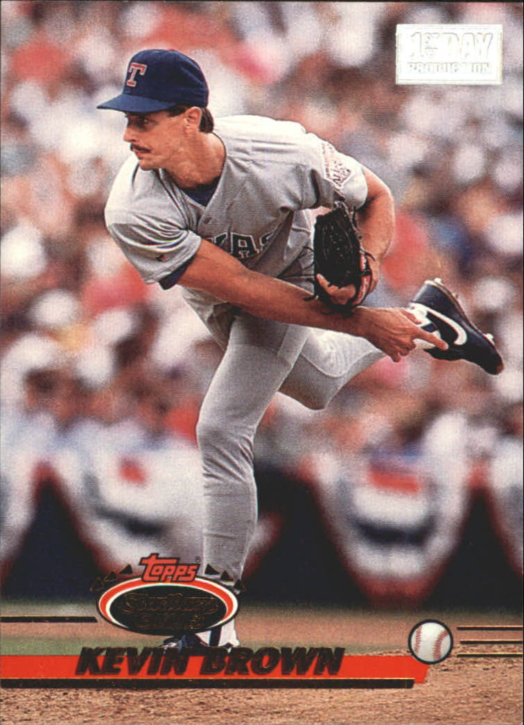 1993 Stadium Club First Day Issue #396 Kevin Brown