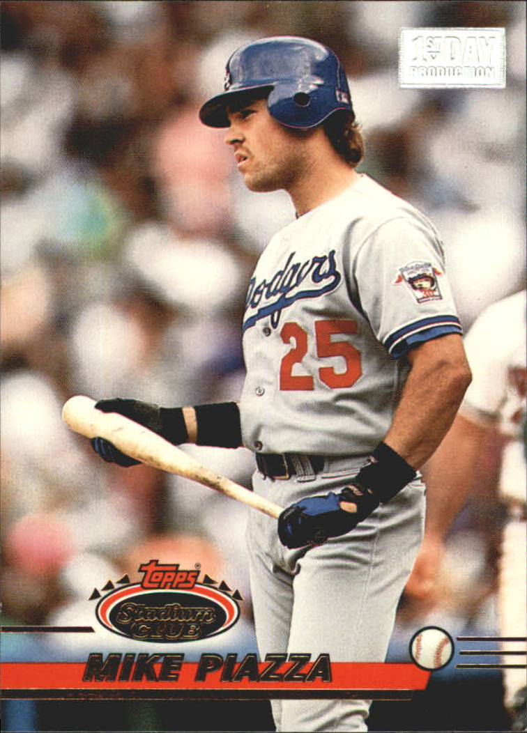 1993 Stadium Club First Day Issue #585 Mike Piazza
