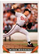 1993 Topps Micro #710 Mike Mussina