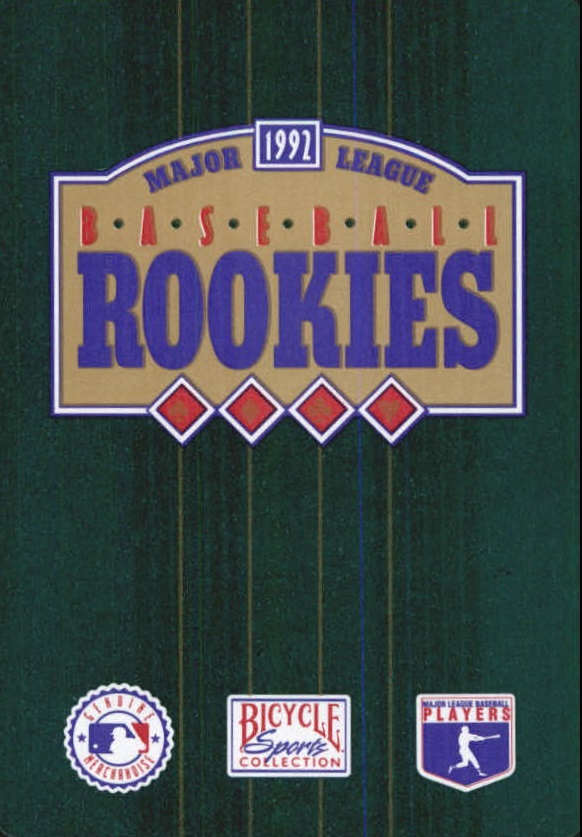 1993 U.S. Playing Cards Rookies #7S Jeff Kent back image