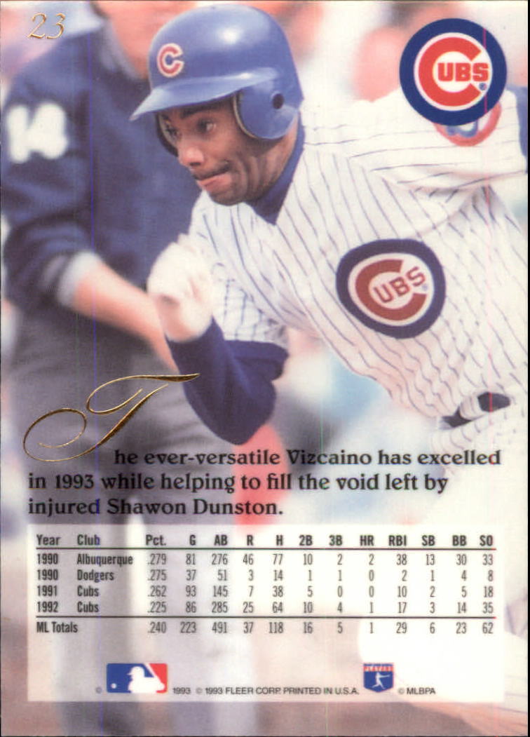 1993 Flair (Fleer) Baseball "Main Set" Cards #1 to #150 Rookies and Veterans - Picture 47 of 299