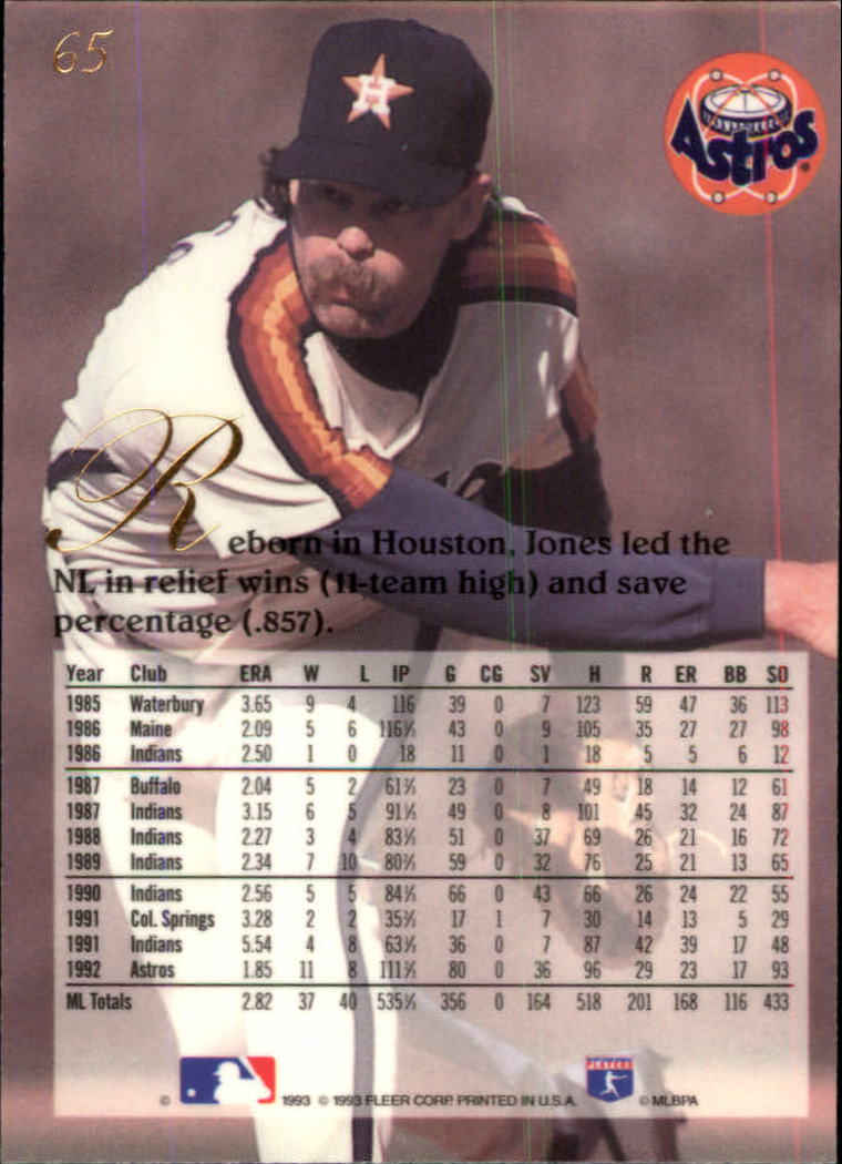 1993 Flair (Fleer) Baseball "Main Set" Cards #1 to #150 Rookies and Veterans - Picture 131 of 299