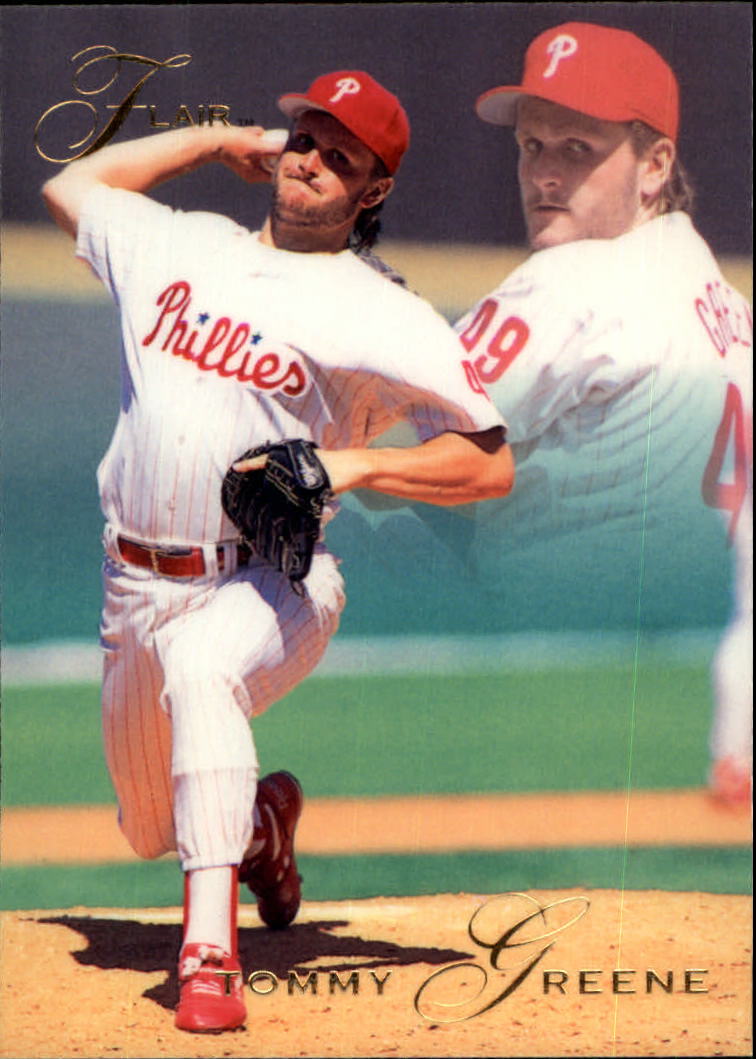  1993 Flair #99 Lenny Dykstra Philadelphia Phillies MLB