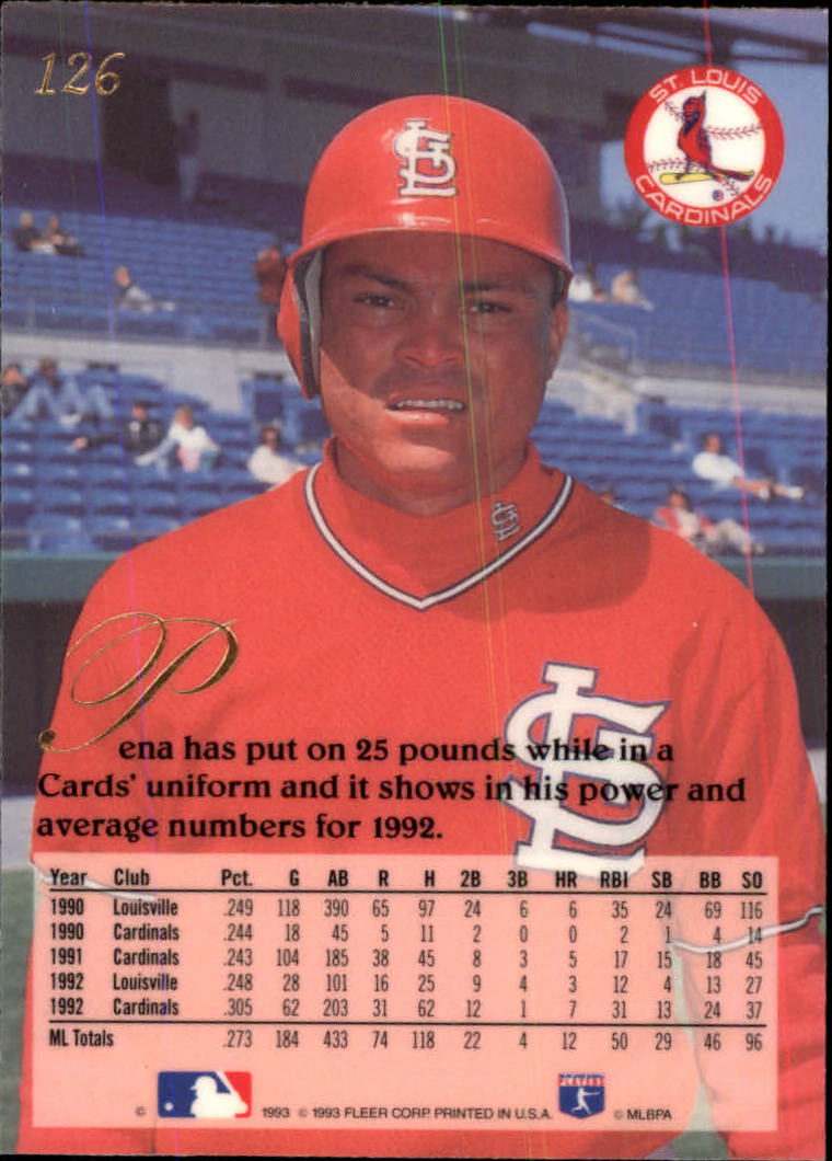 1993 Flair (Fleer) Baseball "Main Set" Cards #1 to #150 Rookies and Veterans - Picture 253 of 299