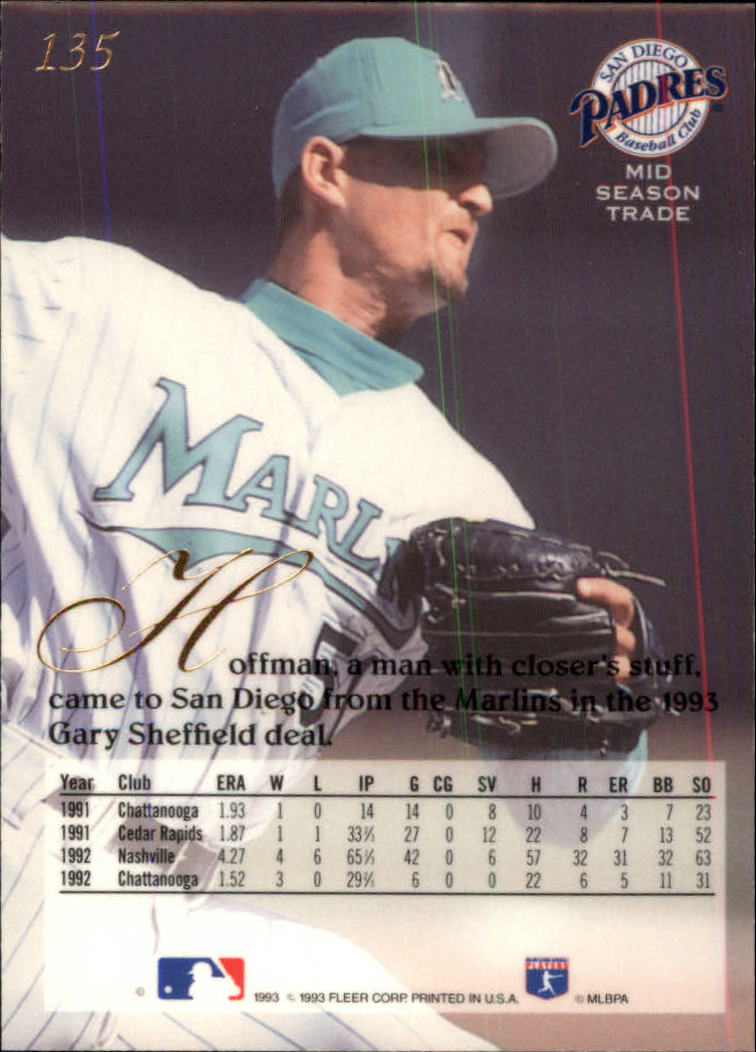 1993 Flair (Fleer) Baseball "Main Set" Cards #1 to #150 Rookies and Veterans - Picture 271 of 299