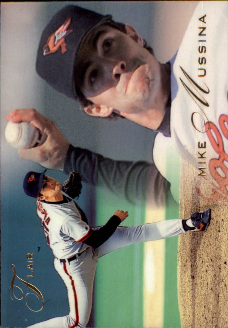 1993 Flair #154 Mike Mussina
