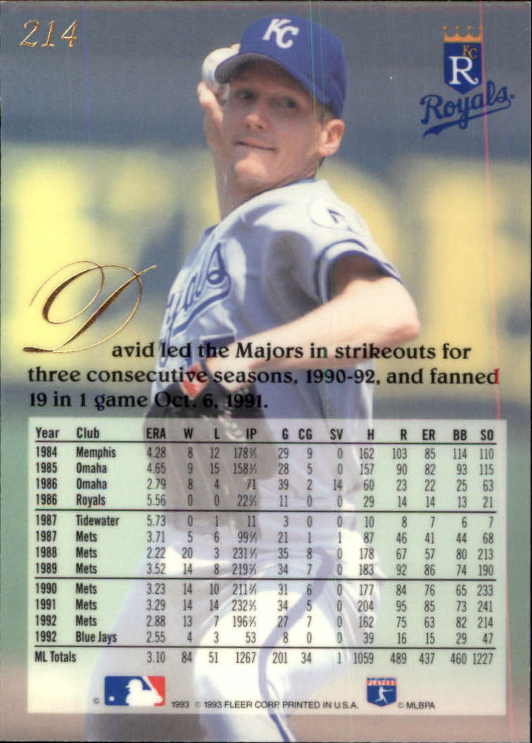 A1340- 1993 Flair Baseball Karten 201-300 + Einsätze -du Pick- 15 + Gratis US - Bild 27 von 223