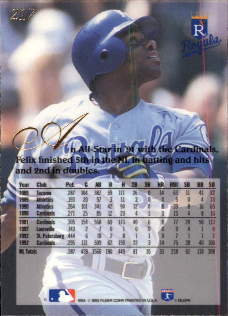 A1340- 1993 Flair Baseball Karten 201-300 + Einsätze -du Pick- 15 + Gratis US - Bild 33 von 223
