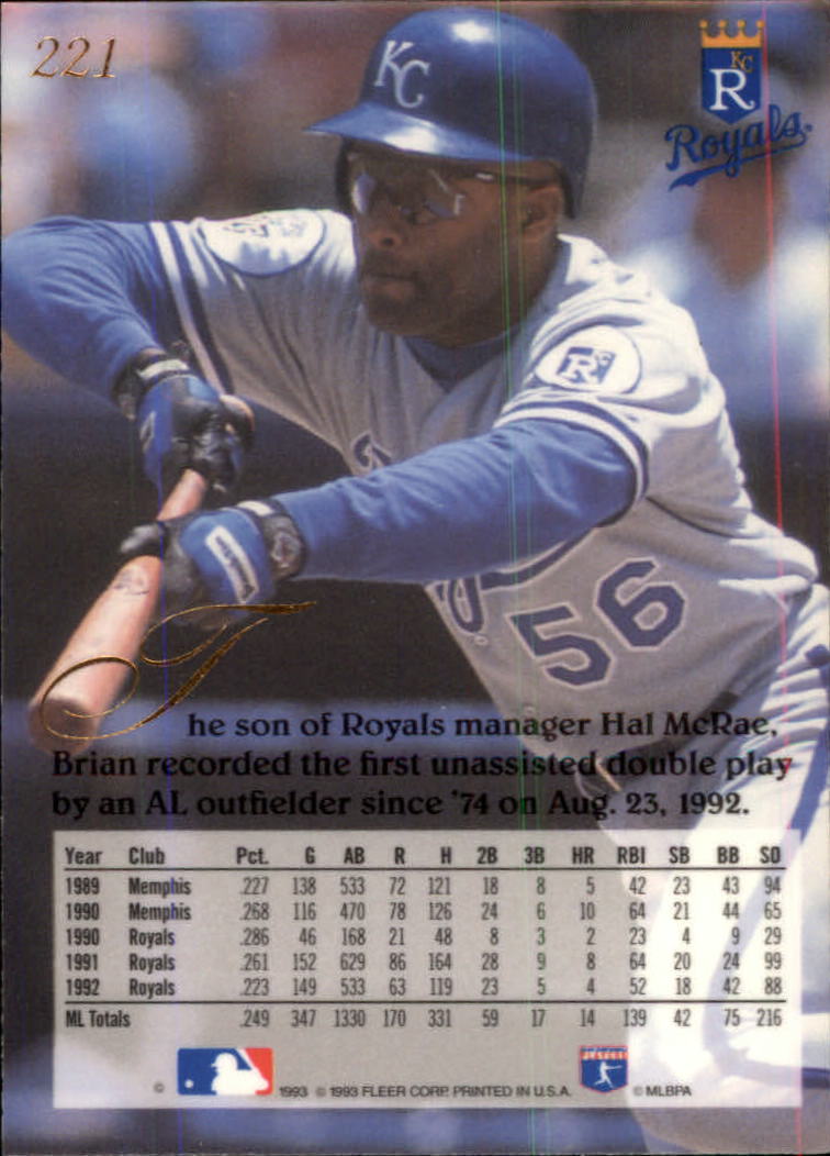 A1340- 1993 Flair Baseball Karten 201-300 + Einsätze -du Pick- 15 + Gratis US - Bild 41 von 223