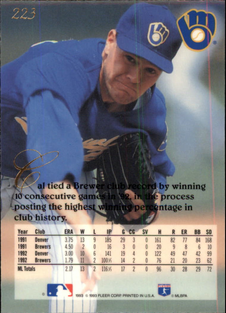 A1340- 1993 Flair Baseball Karten 201-300 + Einsätze -du Pick- 15 + Gratis US - Bild 45 von 223