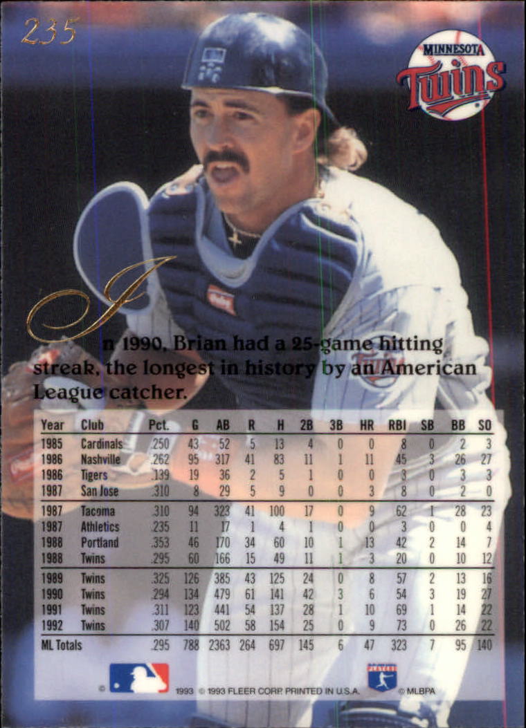 A1340- 1993 Flair Baseball Karten 201-300 + Einsätze -du Pick- 15 + Gratis US - Bild 69 von 223