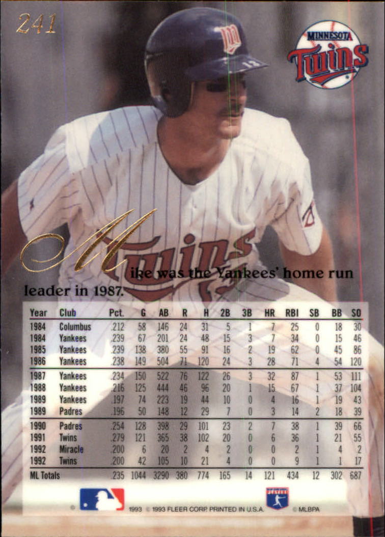 A1340- 1993 Flair Baseball Karten 201-300 + Einsätze -du Pick- 15 + Gratis US - Bild 81 von 223