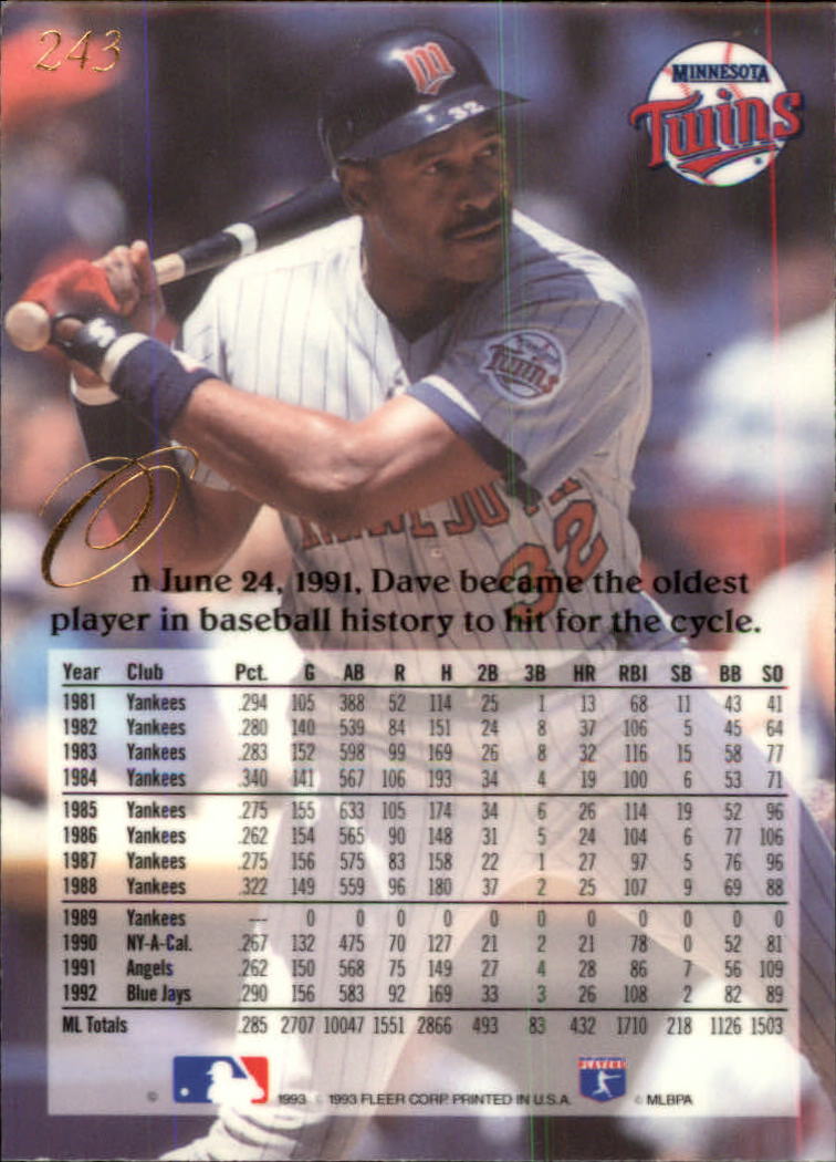 A1340- 1993 Flair Baseball Karten 201-300 + Einsätze -du Pick- 15 + Gratis US - Bild 83 von 223