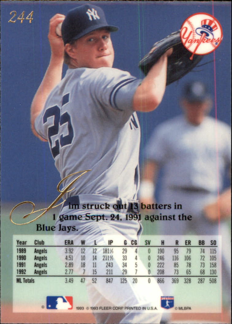A1340- 1993 Flair Baseball Karten 201-300 + Einsätze -du Pick- 15 + Gratis US - Bild 85 von 223