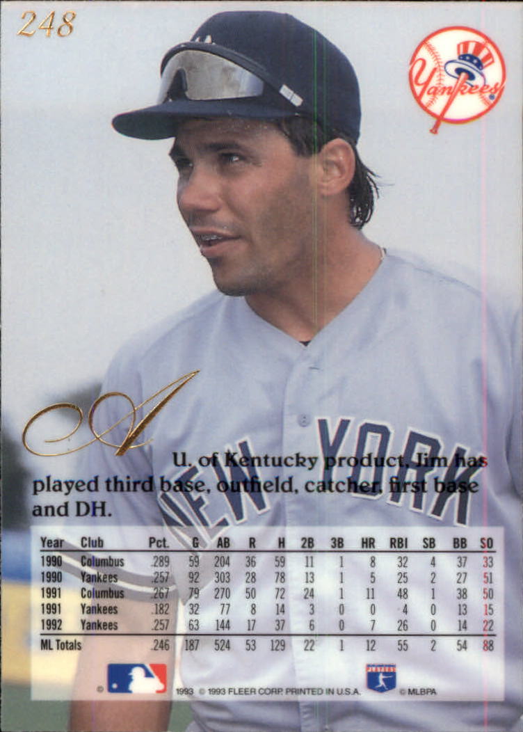 A1340- 1993 Flair Baseball Karten 201-300 + Einsätze -du Pick- 15 + Gratis US - Bild 93 von 223