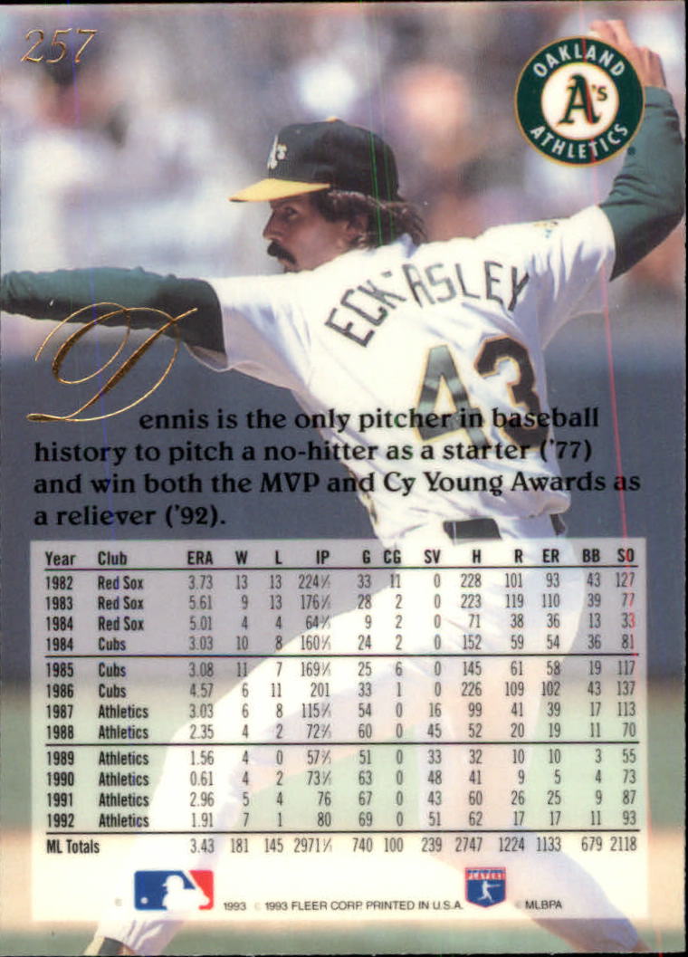 A1340- 1993 Flair Baseball Karten 201-300 + Einsätze -du Pick- 15 + Gratis US - Bild 111 von 223