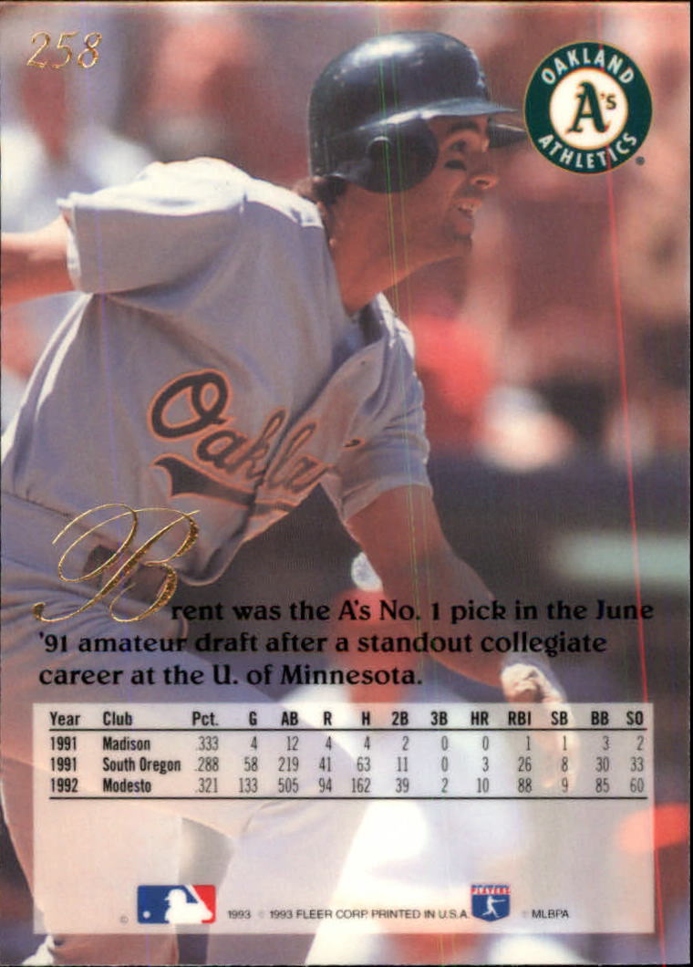 A1340- 1993 Flair Baseball Karten 201-300 + Einsätze -du Pick- 15 + Gratis US - Bild 113 von 223