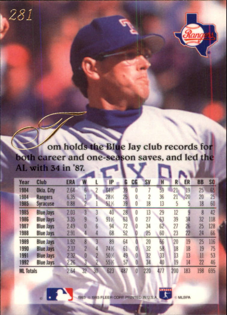 A1340- 1993 Flair Baseball Karten 201-300 + Einsätze -du Pick- 15 + Gratis US - Bild 151 von 223