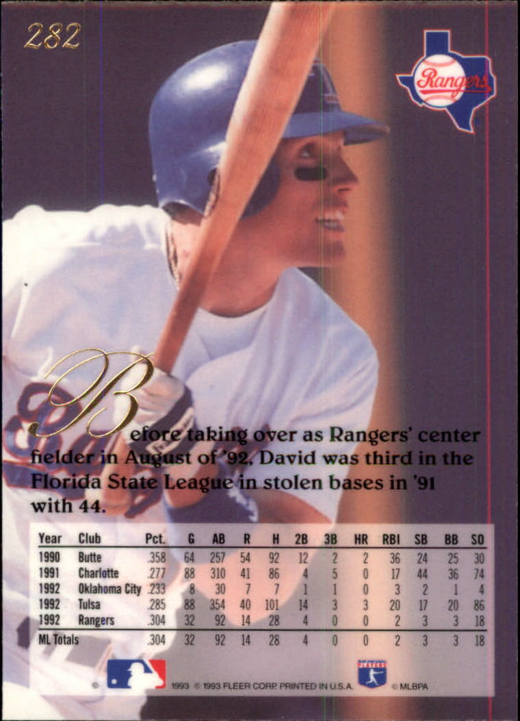 A1340- 1993 Flair Baseball Karten 201-300 + Einsätze -du Pick- 15 + Gratis US - Bild 153 von 223