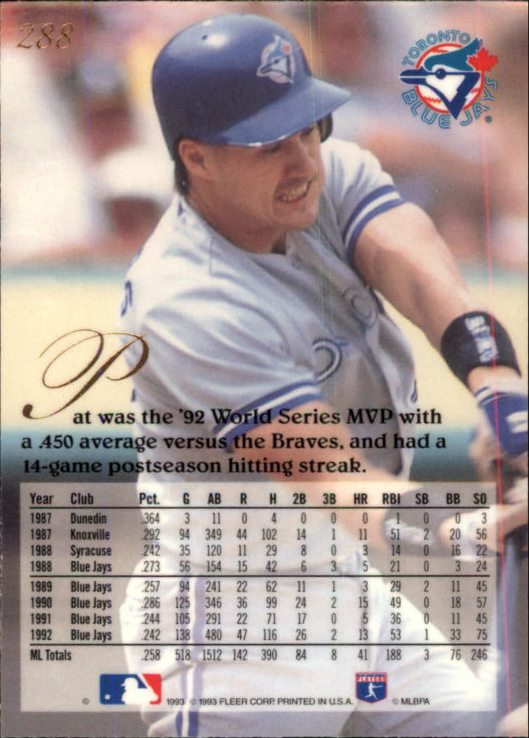 A1340- 1993 Flair Baseball Karten 201-300 + Einsätze -du Pick- 15 + Gratis US - Bild 165 von 223