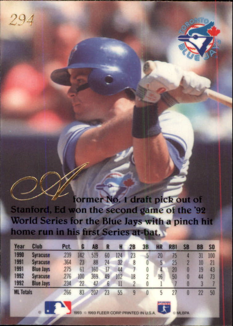 A1340- 1993 Flair Baseball Karten 201-300 + Einsätze -du Pick- 15 + Gratis US - Bild 177 von 223