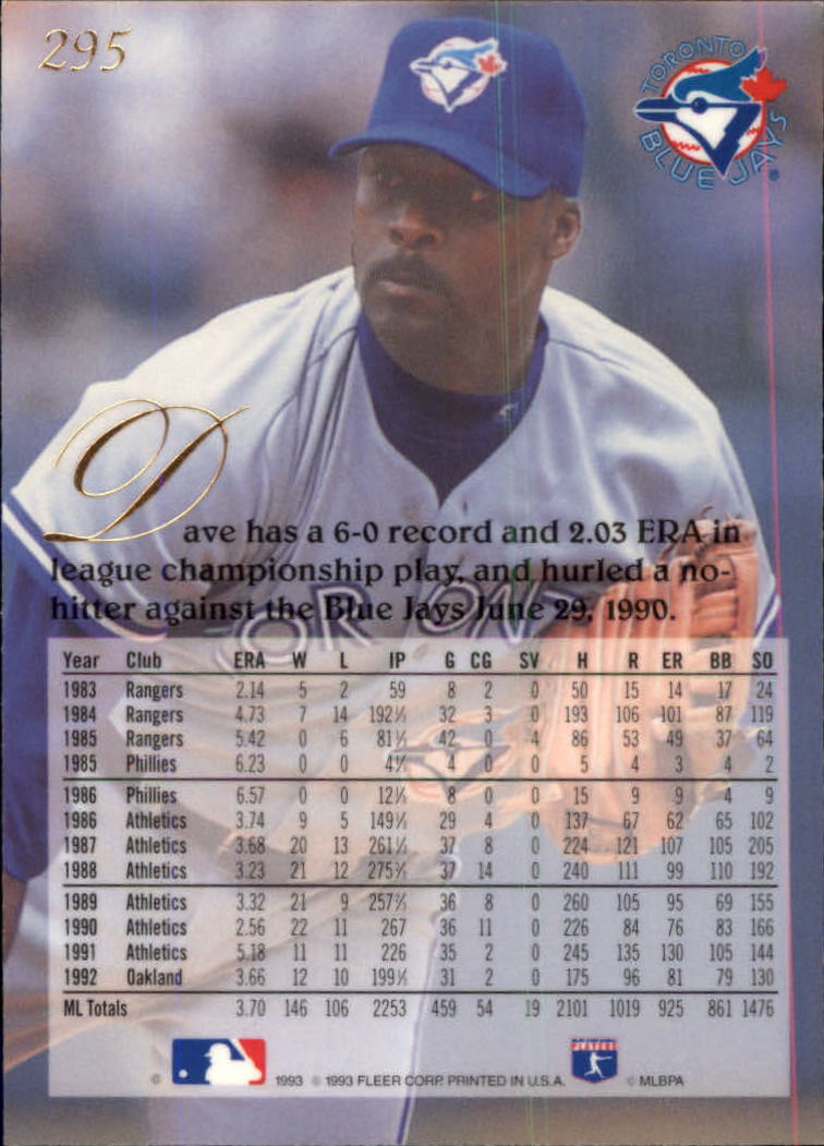 A1340- 1993 Flair Baseball Karten 201-300 + Einsätze -du Pick- 15 + Gratis US - Bild 179 von 223