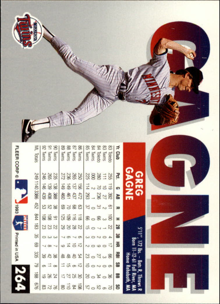 B2067- 1993 Fleer Baseball Cards 251-500 +Rookies -You Pick- 15+ FREE US SHIP - Picture 29 of 485